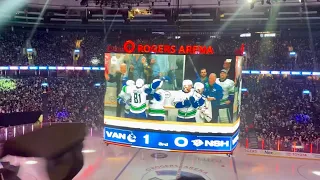 Canucks 2024 Playoffs Round 1 Game 6 Gooooal!