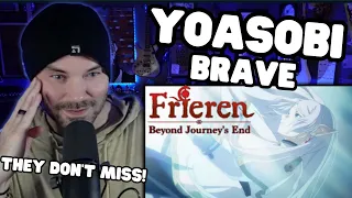 Metal Vocalist First Time Reaction - YOASOBI「勇者」BRAVE Frieren: Beyond Journey's End Opening