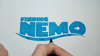 Drawing Finding Nemo Logo