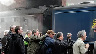 60007 'Sir Nigel Gresley', Departing Bury Bolton Street