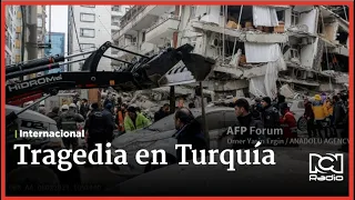 Terremoto en Turquía deja impresionantes imágenes