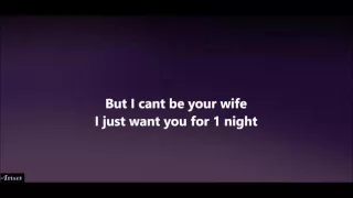 Destiny Briona - 1 night Lyrics