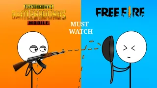 PUBG Gamers vs Free Fire Gamers