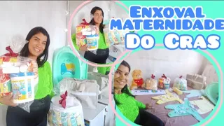 KIT DO CRAS+ENXOVAL BEBE DO CRAS+KIT MATERNIDADE DO CRAS💚🧾🤰