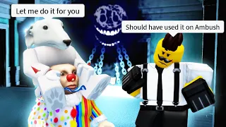 Roblox DOORS Funny Moments - The Clown, The Borzoi and The Bacon