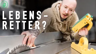 Können PUSH BLOCKS einen KICKBACK an der Kreissäge verhindern? | #fragjonas | Jonas Winkler