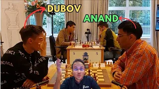 Vishy Anand finds a beautiful trick against Daniil Dubov | Levitov Chess Week