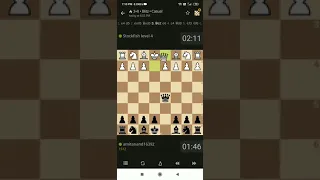 how to beat stockfish level 4