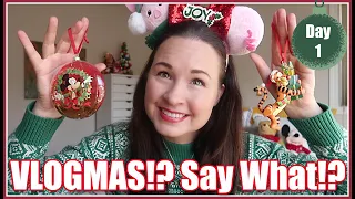 DISNEY CHRISTMAS TREE ORNAMENTS! | 12 Days Of Vlogmas 2020, Day 1