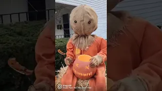 Halloween is coming! Do you know the rules? Custom Trick r' Treat display, Sam entirely from scratch