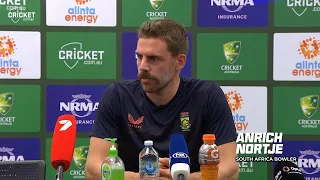 'Convinced it was out': Nortje on catch controversy | Australia v South Africa 2022-23