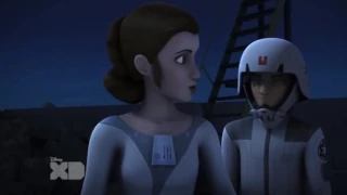 Star Wars Rebels Princess Leia And Rebels Vs AT AT Walkers And Stormtroopers