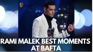 Rami Malek Best Actor BAFTA (2019 Unseen Video)  Rami Malek Best Moments BAFTA