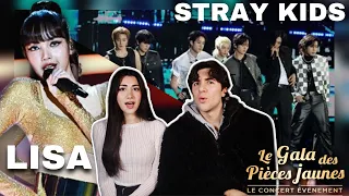 LISA (BLACKPINK) ‘Lalisa’ | STRAY KIDS ‘S-Class’ @ Le Gala des Pièces Jaunes PERFORMANCE REACTION!!