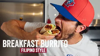 Making a Filipino Breakfast Burrito at Home w/ Jordan Andino | Brunch Boys