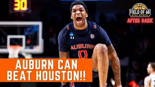 'Auburn can beat Houston!!' | Marcus Sasser hurt AGAIN?! | | 2023 NCAA Tournament | AFTER DARK