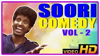 Soori Comedy Scenes | Soori Best Comedy Collection | Vol 2 | John Vijay | Jeeva | Udayanidhi