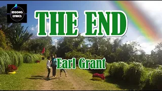 THE END by Earl Grant (LYRICS)