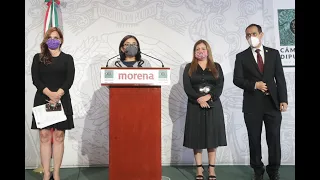 EN VIVO / Conferencia de la diputada Aleida Alavez Ruiz (Morena).