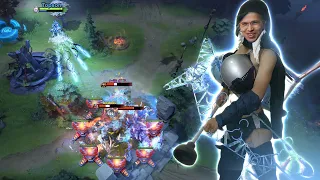 How Topson really plays DROW RANGER MID 🏹🎯