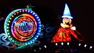 4K Paint the Night Parade Main Street Corner Ver. Disneyland 60th Anniversary 2015-07-20