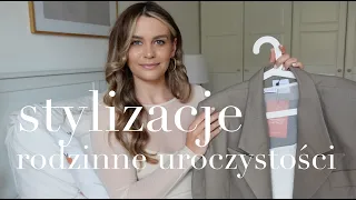 Stylizacje na rodzinne uroczystości I Komunia, Chrzciny, Rocznice, Urodziny