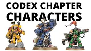 Every Space Marine Character from the 'Codex Chapters' in 10th Edition - Ultramarines and More!