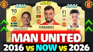 MANCHESTER UNITED 5 YEAR CHALLENGE!! FT. IBRAHIMOVIC, FERNANDES, SANCHO ETC... (FIFA IN 5 YEARS)