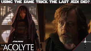 Was the big twist in "The Acolyte" really just spoiled in a teaser commercial?