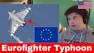 American Reacts Eurofighter Typhoon | AGGRESSIVE DEMO SHOW