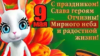 Поздравление с 9 мая Днем Победы! Красивые музыкальные поздравления ZOOBE Муз Зайка