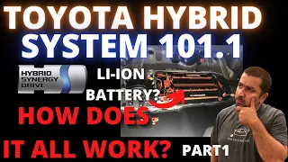 How Toyota Hybrid System Work Part 1 High Voltage Battery