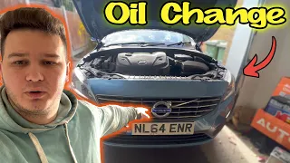 Volvo S60 Oil Change - Volvo S60 D4 2.0 Diesel Oil Change at HOME - so you can do it too