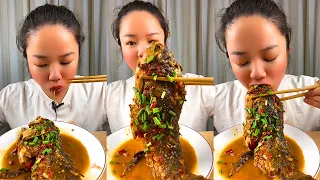 Mukbang Spicy Food | Eating Food | Crucian carp | Chinese Food