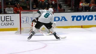 Pavelski, Couture power Sharks past Ducks in shootout