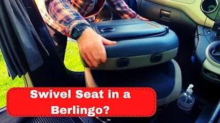 Citroen Berlingo Camper Swivel Seat