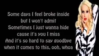 Christina Aguilera - Hurt Lyrics Video