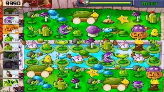 Plants vs Zombies : Survival POOL Gameplay | All Plants vs All Zombies Full HD 1080p 60hz