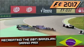 F1 2017 GAME: RECREATING THE 2017 BRAZILIAN GP