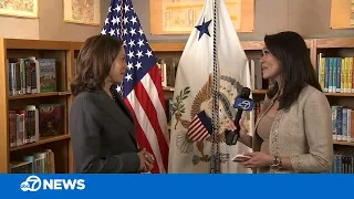 EXCLUSIVE: VP Kamala Harris on AAPI businesses, first 2 years in office and 2024 election