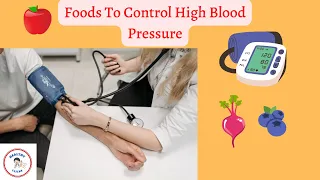 Foods To Lower High Blood Pressure