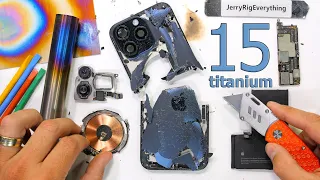 How much 'Titanium' does iPhone 15 Pro *actually* have? -  NO SECRETS HERE!