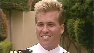 Watch Val Kilmer on the Original Top Gun Set!