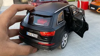 Realistic Mini Audi Q7 Diecast Model Car Unboxing | Luxury SUV | Audi Originals