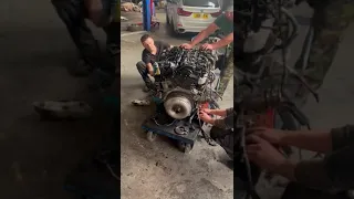 BMW X5 F15 Start engine on a floor