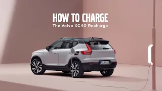 How to charge your XC40 Recharge