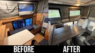 Complete (Frame Up) Interior Remodel - Four Wheel Camper Eagle - It Looks SO GOOD!