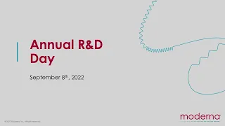 Moderna Annual R&D Day 2022