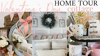 VALENTINE’S DAY HOME TOUR 2023 | Early Spring | ROMANTIC COTTAGE HOME DECOR IDEAS