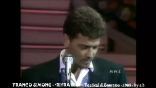 RITRATTO - FRANCO SIMONE - Festival di Sanremo 1985